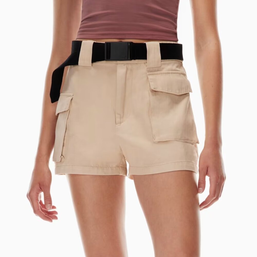 Aritzia TNA Cargo 3" Short - Cream